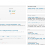 WordPress 3.2 DashBoard